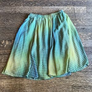 Salaam Polka Print Flippy Skirt